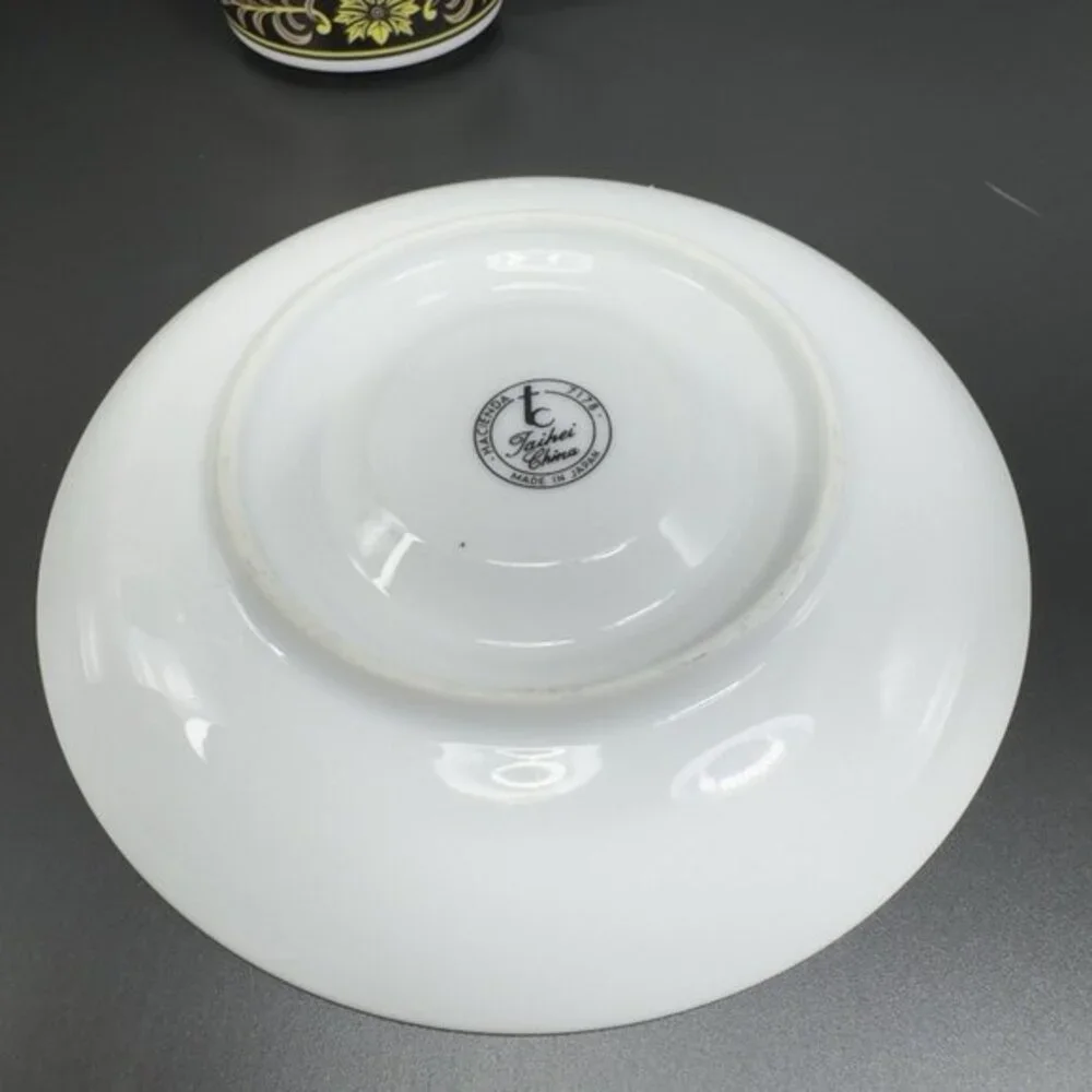Taihei China Fine Bone China Porcelain Teacup‎ Saucer Set Cup Plate Hacienda VTG